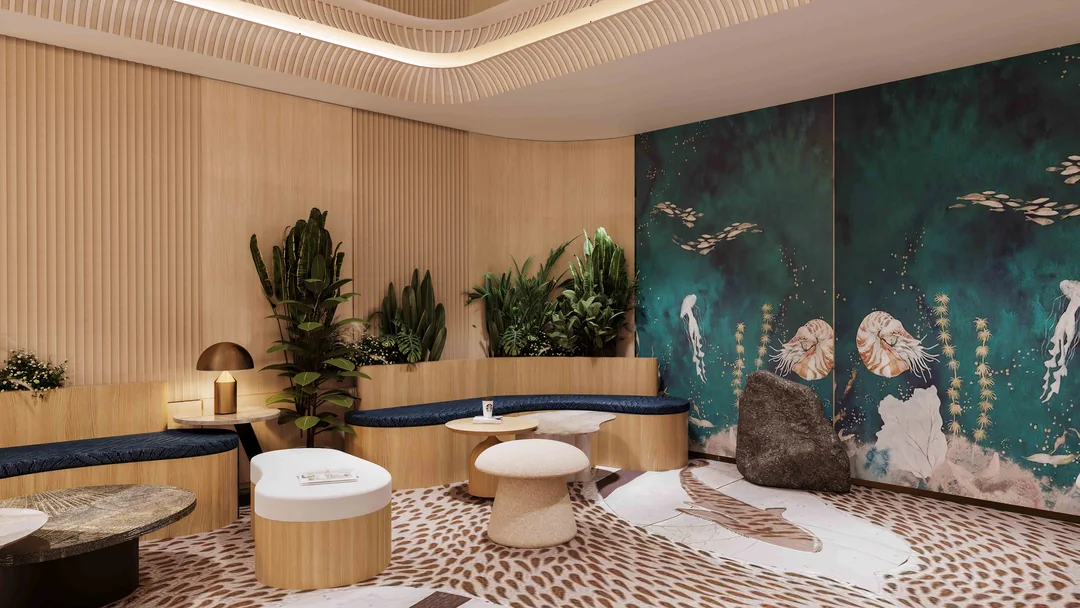 Hospital Waiting Lounge, Greater Noida, photograph 4